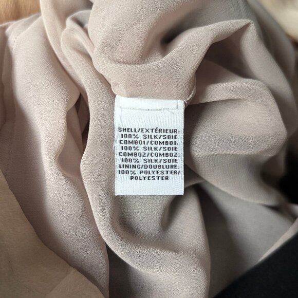 Sz0 Diane von Furstenberg Seraphina 100% Silk Long Sleeve Blouse - Runs large - Picture 8 of 14